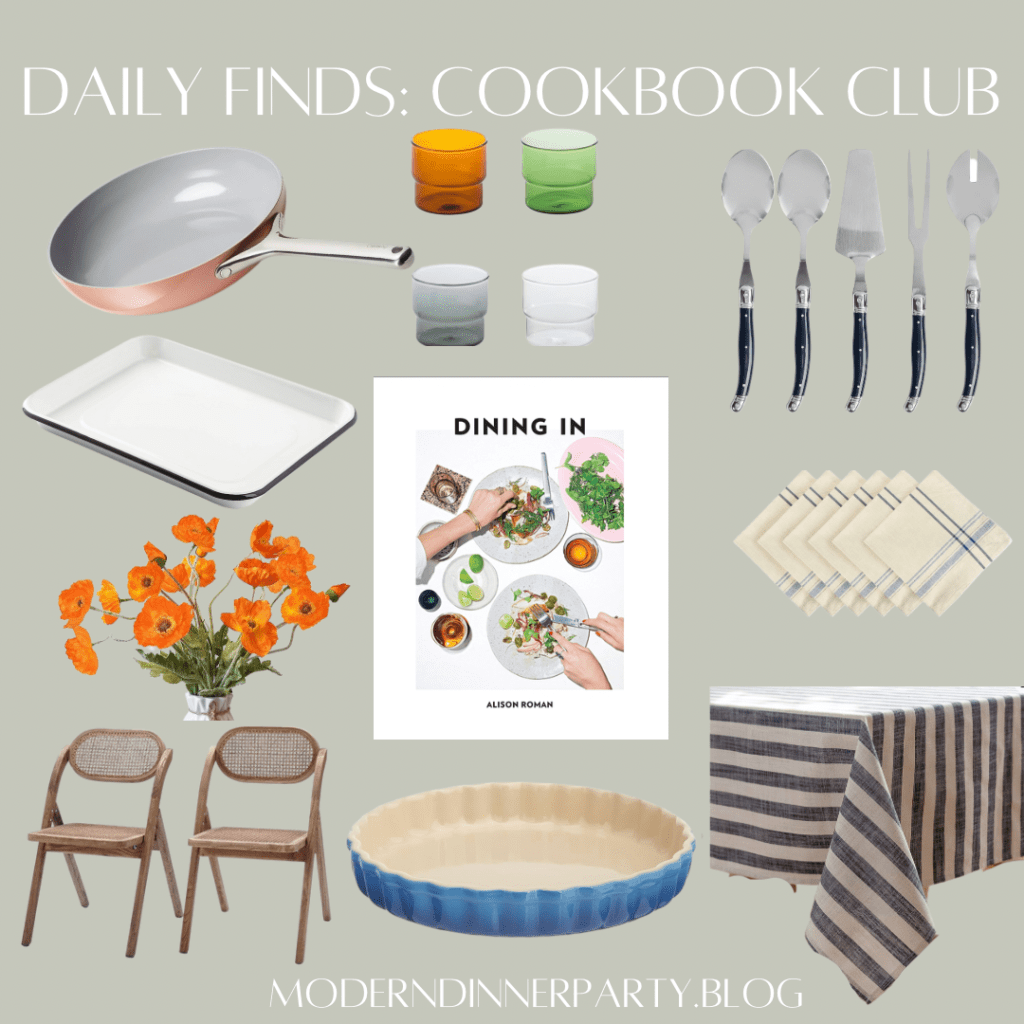 Cookbook Club: “Dining In” by Alison&nbsp;Roman