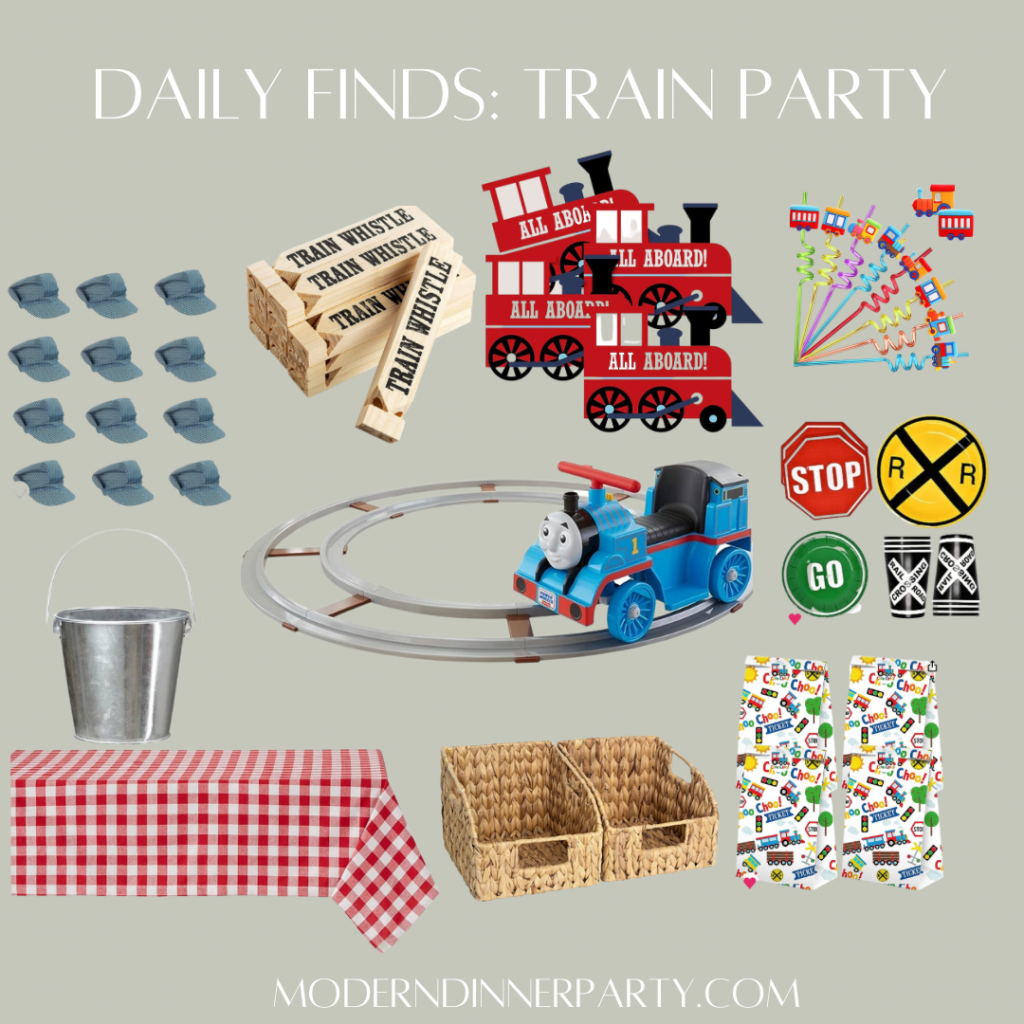 Kid Party Theme:&nbsp;Trains
