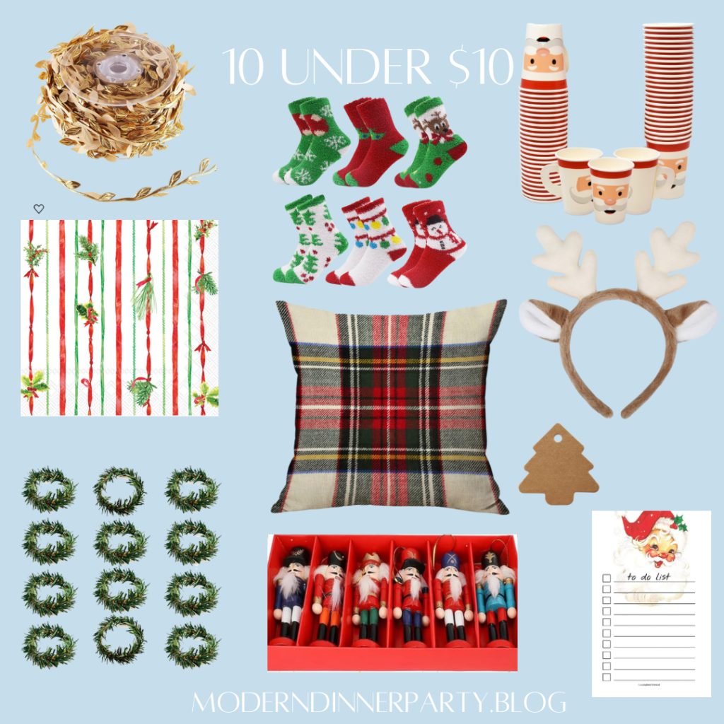 Ten Cute Finds Under $10: Holiday Table