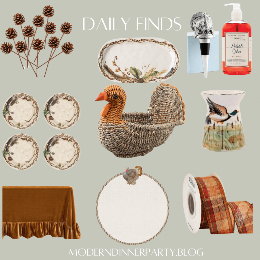 High End Festive Thanksgiving&nbsp;Finds