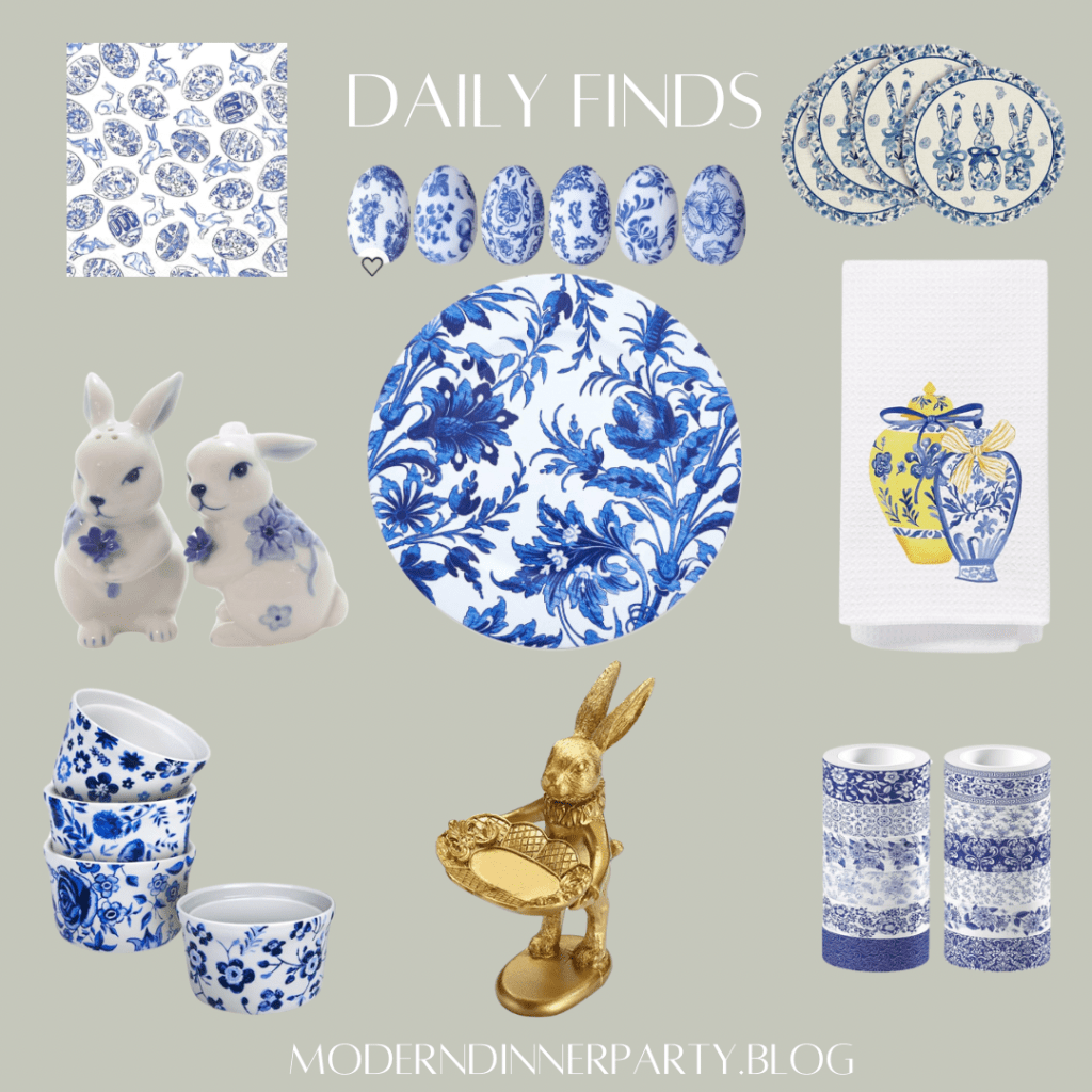 Blue & White&nbsp;Easter