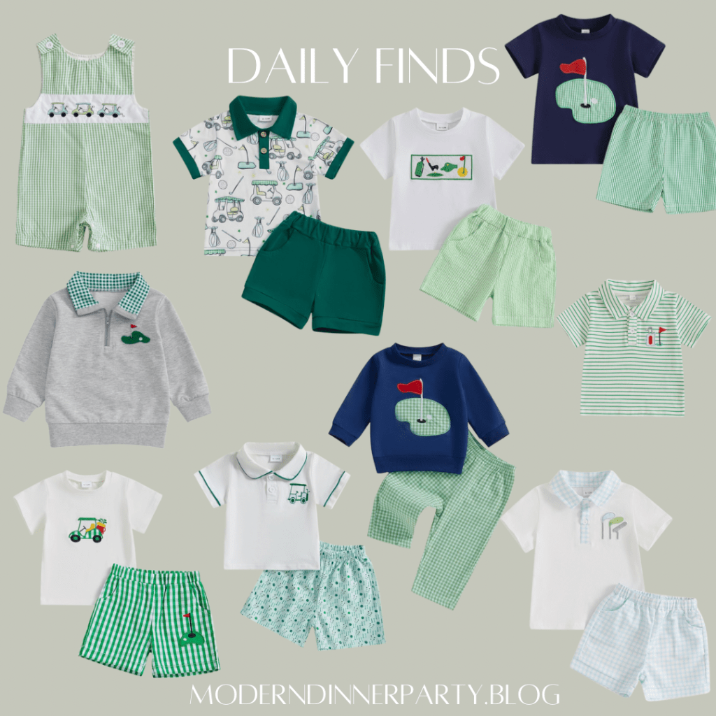 Affordable Classic Toddler Boy Outfits: Golf&nbsp;Edition