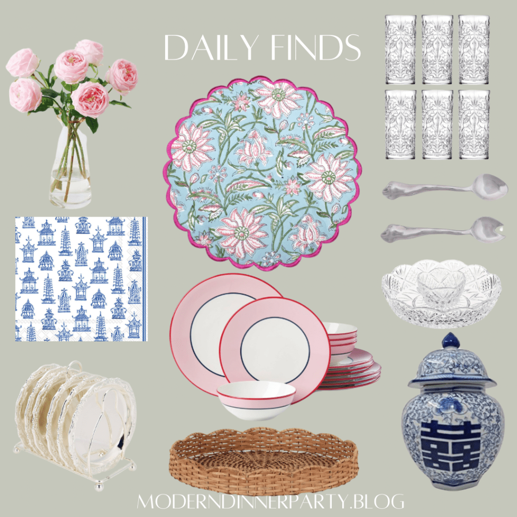 Chinoiserie and Pretty Pink Tabletop Theme