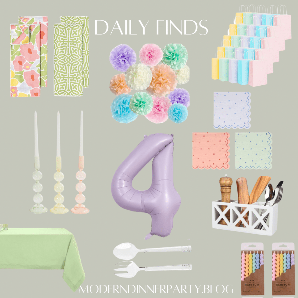 Pastel Pretty Party Decor