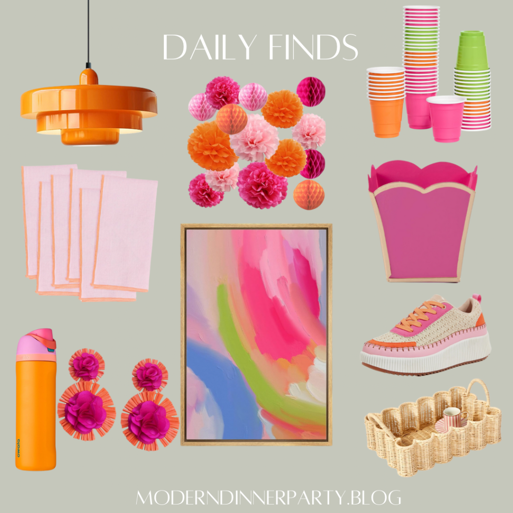 Pink & Orange Pops of&nbsp;Color
