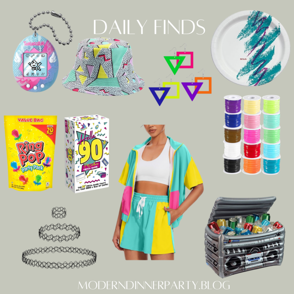 90s Party Theme (or Halloween&nbsp;Costume!)