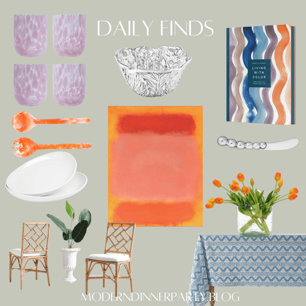 Color Explosion Tablescape