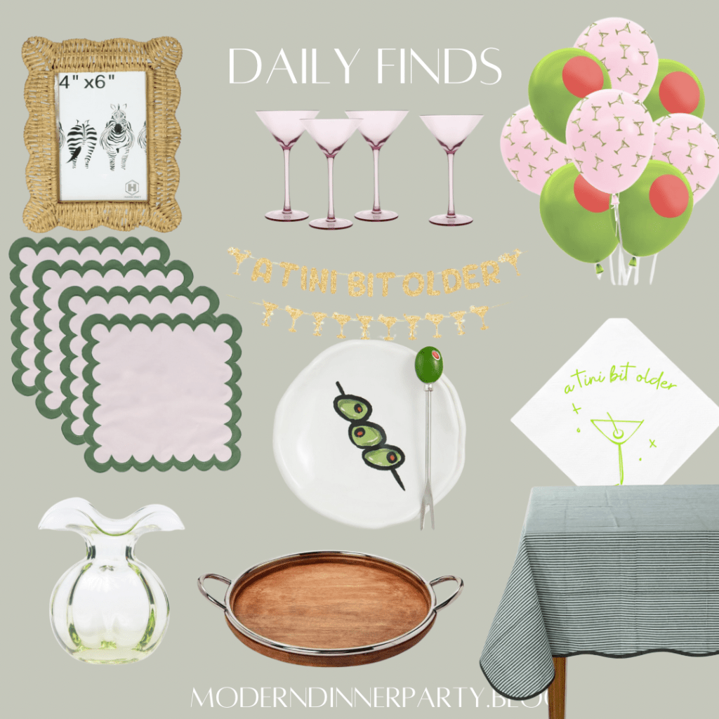 Martini Birthday Party